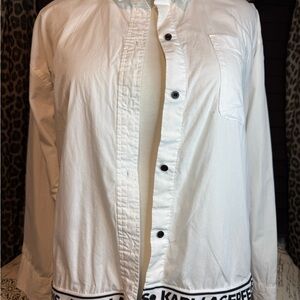 Karl Lagerfeld White Women's shirt